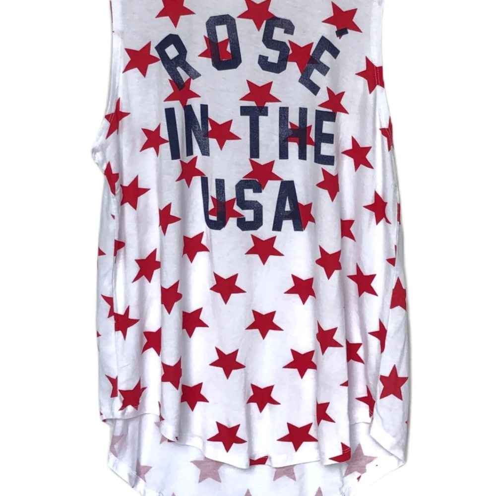 Rose in the USA tank top